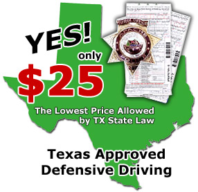 Texas Defensive Driving programs for the best sale price!